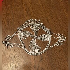 Rare Vintage Rhinestone Women's Head Piece from Kirks Folly